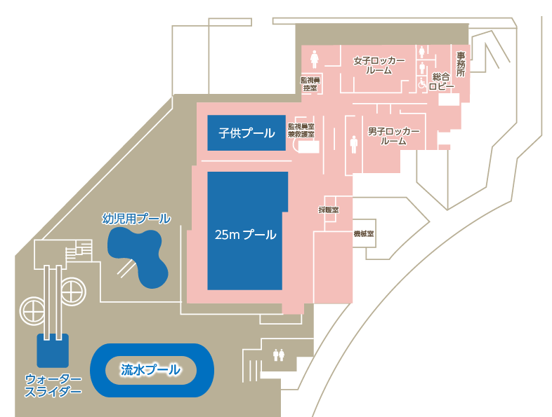 東調布公園プール