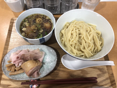 ひなり竜王　特製つけ麺（醤油）