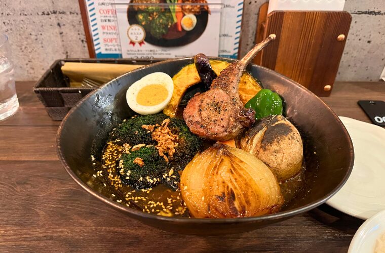 北の大地感じるスープカレー