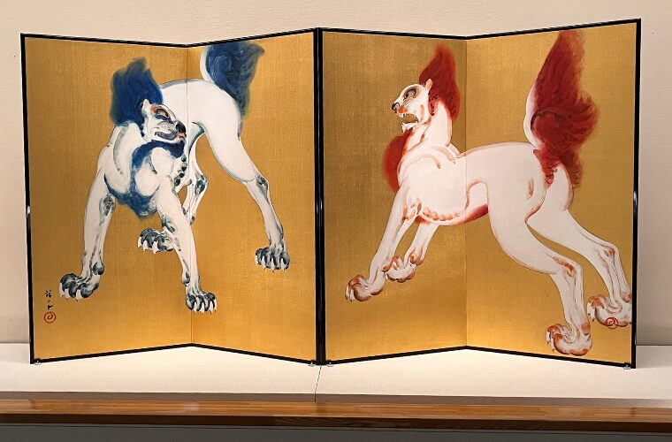 阿吽　川端龍子